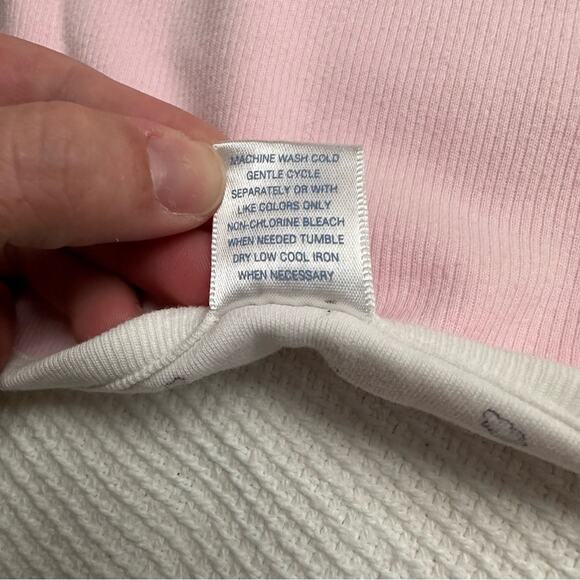 THE CHILDREN'S PLACE TCP Pink White Baby Blanket - Picture 5 of 10